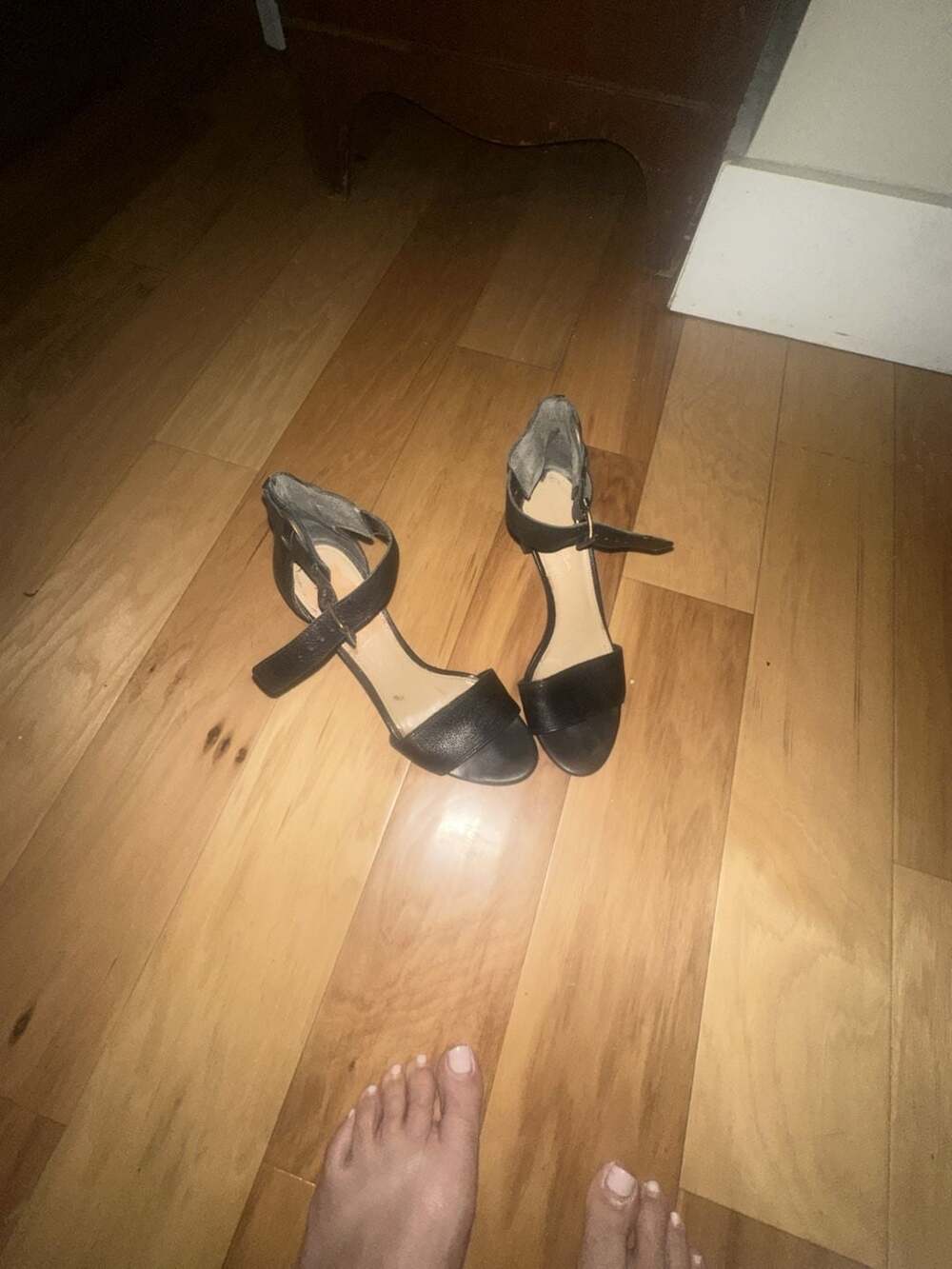 Via Spiga Gaze Ankle Strap Block Heel Sandals